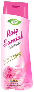 Meghdoot Rose Sandal Talc Powder Meghdoot Rose Sandal Talc Powder