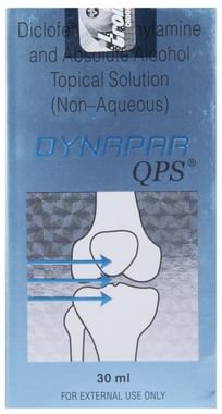 Dynapar Qps Non-Aqueous Topical Solution | For Pain Relief from Back, Neck, Shoulder, Elbow, Wrist & Knee Pain