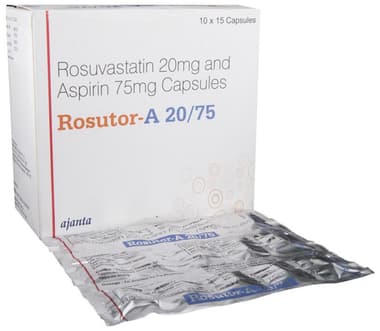 Rosutor-A 20/75 Capsule