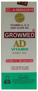 Growmed AD Vitamin Baby Oil