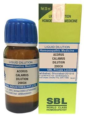 SBL Acorus Calamus Dilution 200 CH