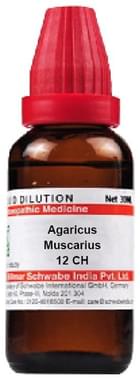 Dr Willmar Schwabe India Agaricus Muscarius Dilution 12 CH