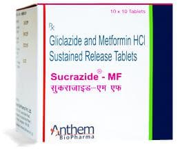 Sucrazide MF 80mg/500mg Tablet SR Sucrazide MF 80mg/500mg Tablet SR