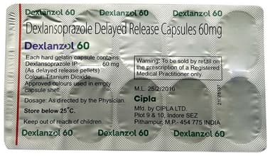 Dexlanzol 60 Capsule DR