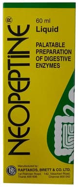 Neopeptine Liquid | Palatable Preparation of Digestive Enzymes