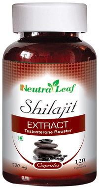 NeutraLeaf Shilajit Extract 500mg Capsule NeutraLeaf Shilajit Extract 500mg Capsule