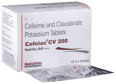 Cefolac CV 200 Tablet