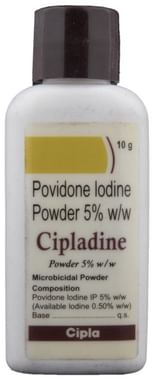 Cipladine 5% Powder 10gm for Skin Infections