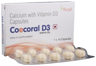 Coecoral D3 Capsule Coecoral D3 Capsule