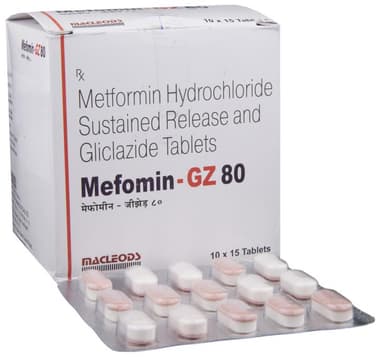 Mefomin GZ 80 Tablet SR Mefomin GZ 80 Tablet SR
