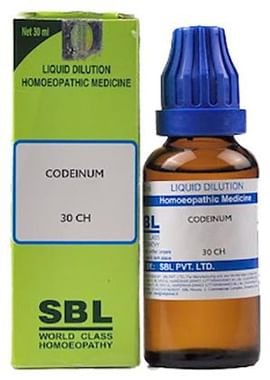 SBL Codeinum Dilution 30 CH