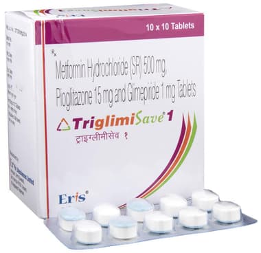 Triglimisave 1 Tablet SR
