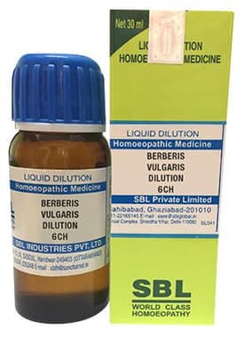 SBL Berberis Vulgaris Dilution 6 CH
