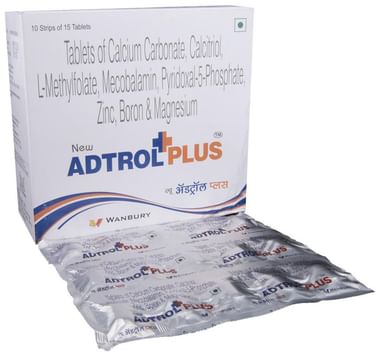 Adtrol Plus Tablet: Buy strip of 15 tablets at best price in ...