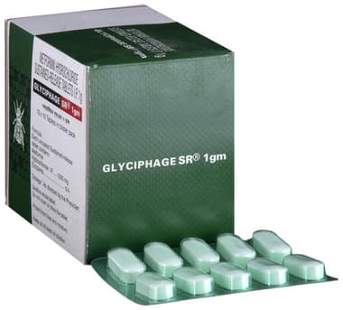 Glyciphage SR 1gm Tablet