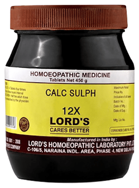 Lord's Calc Sulph Biochemic Tablet 12X