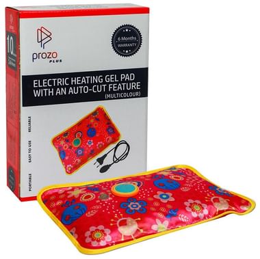 Thermocare Heating Gel Pad Electric Warm Water Bag (1Pc) Assorted Multicolor