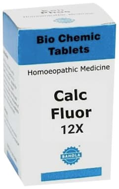 Bahola Calc Fluor Biochemic Tablet 12X Bahola Calc Fluor Biochemic Tablet 12X