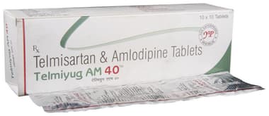 Telmiyug AM 40 Tablet Telmiyug AM 40 Tablet
