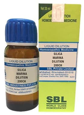 SBL Silica Marina Dilution 200 CH SBL Silica Marina Dilution 200 CH