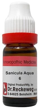 Dr. Reckeweg Sanicula Aqua Dilution 6 CH Dr. Reckeweg Sanicula Aqua Dilution 6 CH