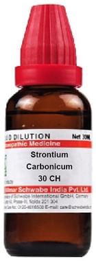 Dr. Reckeweg Strontium Carbonicum Dilution 30 CH: Buy bottle of 11 ml Dilution at best price in India | 1mg