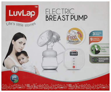 LuvLap Sunshine Electric Breast Pump with 2 Phase Pumping Buy box