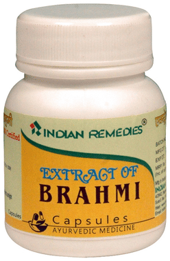 Indian Remedies Extract of Brahmi Capsule Indian Remedies Extract of Brahmi Capsule