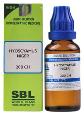 SBL Hyoscyamus Niger Dilution 200 CH SBL Hyoscyamus Niger Dilution 200 CH