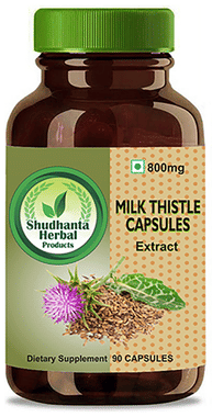 Shudhanta Herbal Milk Thistle 800mg Capsule Shudhanta Herbal Milk Thistle 800mg Capsule