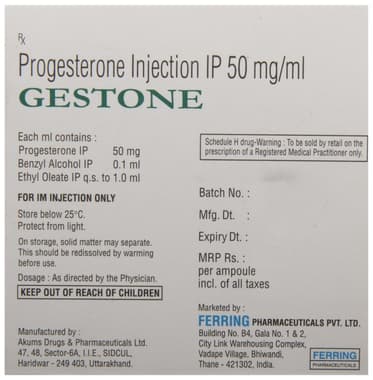 Gestone Injection