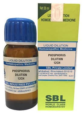 SBL Phosphorus Dilution 12 CH SBL Phosphorus Dilution 12 CH