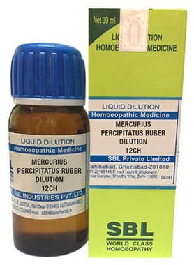 SBL Mercurius Percipitatus Ruber Dilution 12 CH SBL Mercurius Percipitatus Ruber Dilution 12 CH
