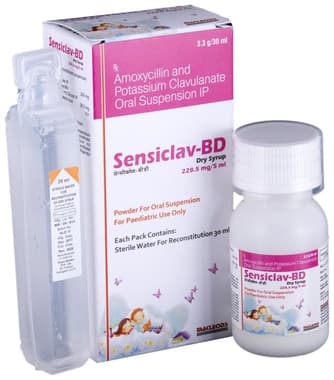Sensiclav BD 228.5mg Dry Syrup