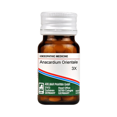 ADEL Anacardium Orientale Trituration Tablet 3X