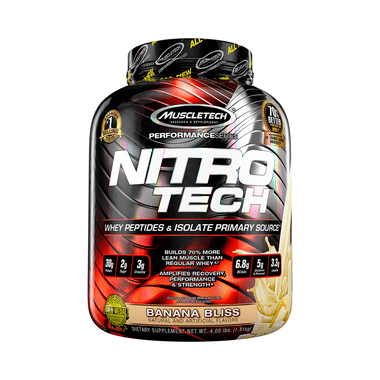 Muscletech Performance Series Nitro Tech Whey Isolate Banana Bliss