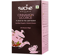 Sache Wellness Organic Cinnamon Licorice Tea