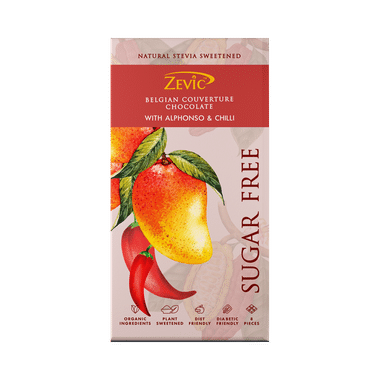 Zevic Belgian Couverture Chocolate | With Alphonso & Chilli