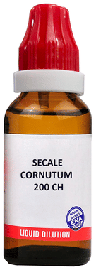 Bjain Secale Cornutum Dilution 200 CH Bjain Secale Cornutum Dilution 200 CH