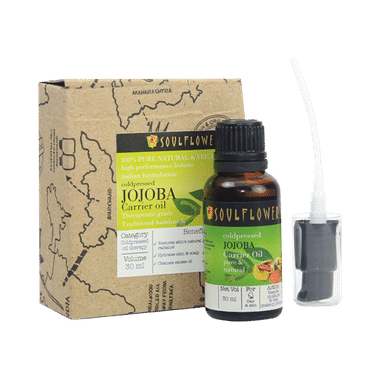 Soulflower Coldpressed Jojoba Carrier Oil