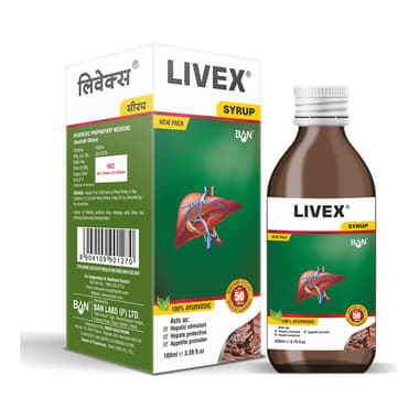 Livex Syrup | Assists Healthy Liver Functioning, Improves Appetite | Syrup
