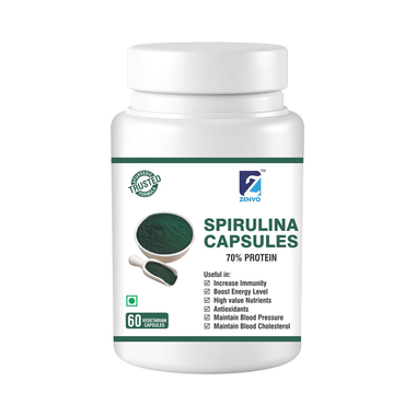 Zenvo Spirulina Vegetarian Capsule