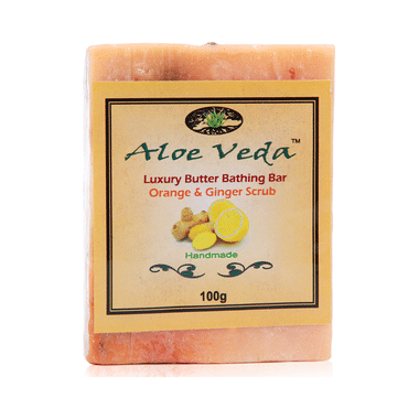 Aloe Veda Orange And Ginger Scrub Luxury Butter Bar