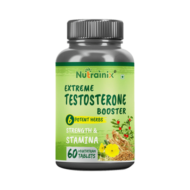 Nutrainix Extreme Testosterone Booster Vegetatrian Tablet