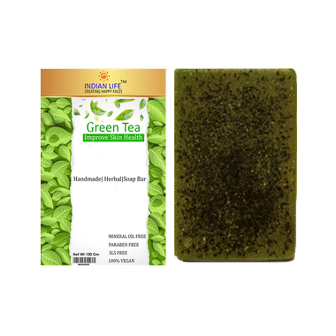 Indian Life Green Tea Soap Bar