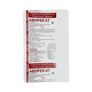 Abdifer XT Tablet