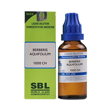 SBL Berberis Aquifolium Dilution 1000 CH