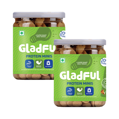 Gladful Protein Minis Cookie (150gm Each) Almond