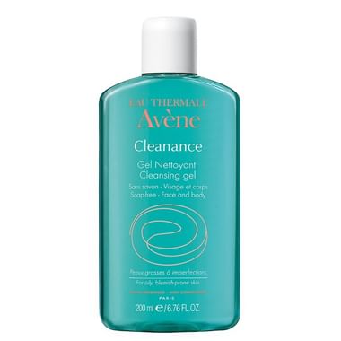 Avene Cleanance Face & Body Cleanser | For Oily, Blemish Prone Skin | Soap Free Gel