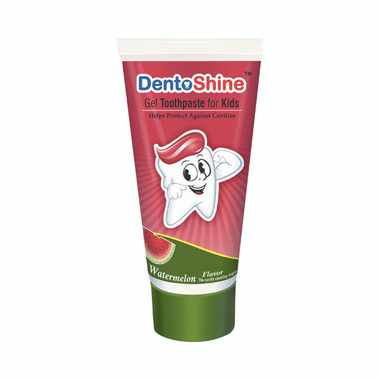 DentoShine Watermelon Gel Toothpaste For Kids